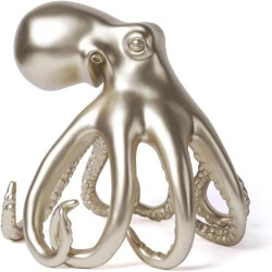 Statue Moderne Octopus en Résine - Décoration Maison Élégante
