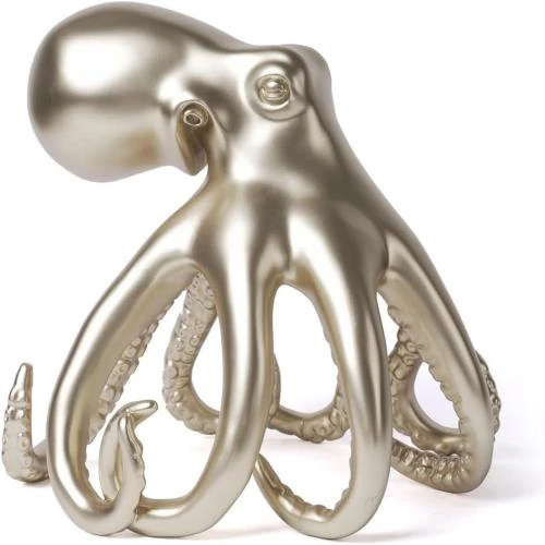 Statue Moderne Octopus en Résine - Décoration Maison Élégante - Vue principale