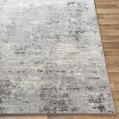 Détail de Tapis Moderne Abstrait Livabliss, Design Marbre Multicolore