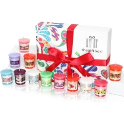 Bougies parfumées, coffret cadeau luxe, idées cadeaux élégantes