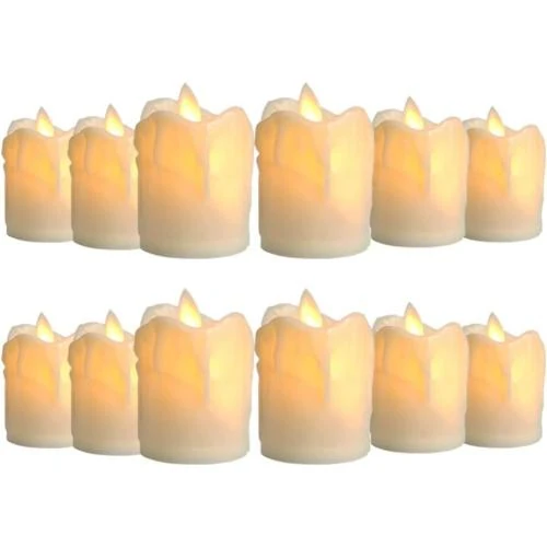 Arotelicht 12 Bougies LED Vacillantes, Piles Incluses - Vue principale