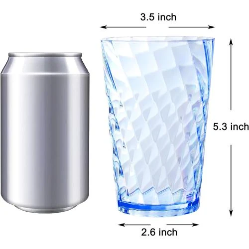 Détail de Youngever Gobelets Incassables Plastique 650ML, Lot 9