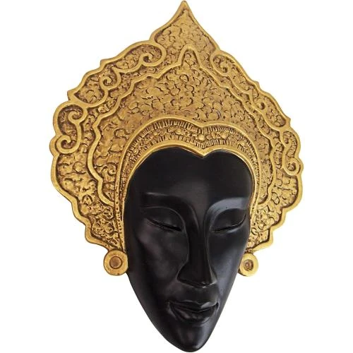 Détail de Masque Sculpture Murale Thai Court Dancer Design Toscano