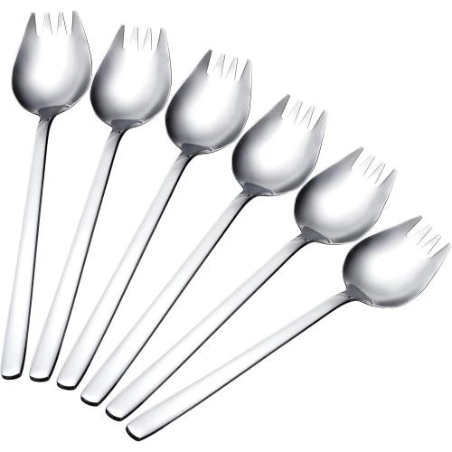 Cuillère Fourchette Acier Inoxydable 6 Pièces Argent - Vue principale
