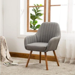 Fauteuil Contemporain Tuchico, Tissu, Design Moderne