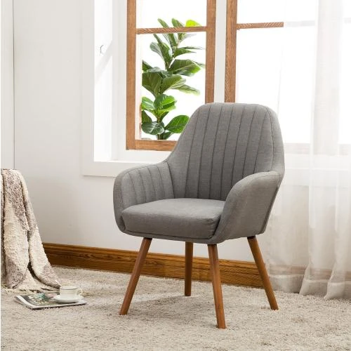 Fauteuil Contemporain Tuchico, Tissu, Design Moderne - Vue principale