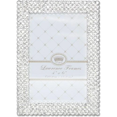 Cadre Photo Cristal Argenté, Design Élégant, Lawrence Frames - Vue principale
