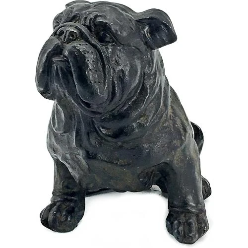 Détail de Bellaa Bulldog Statue Figurine Buste Sculpture Intérieur, Extérieur