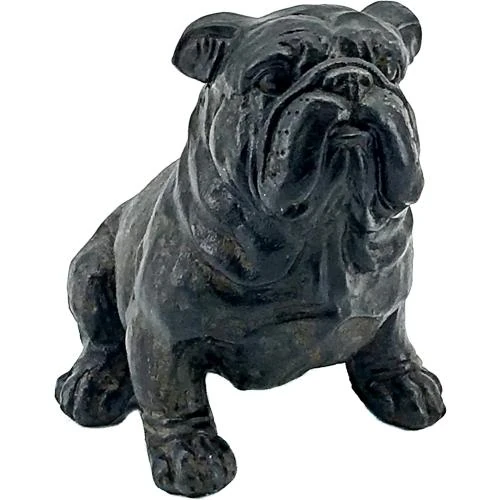 Bellaa Bulldog Statue Figurine Buste Sculpture Intérieur, Extérieur - Vue principale