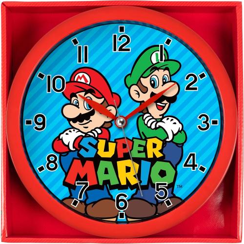 Présentation de Zoom sur Horloge murale SUPER MARIO, Precision Time Store