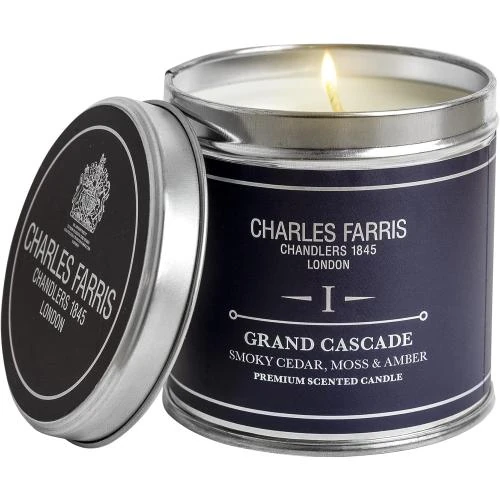 Bougie Charles Farris, Grand Cascade, Métal, Parfum - Vue principale