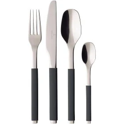 Villeroy Boch Couverts de table 24 pièces Acier inoxydable