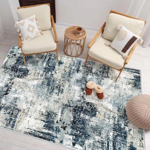 Tapis Vamcheer Moderne Design Abstrait pour Salon et Chambre - Vue principale