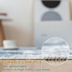 Tapis Vamcheer Moderne Design Abstrait pour Salon et Chambre en situation