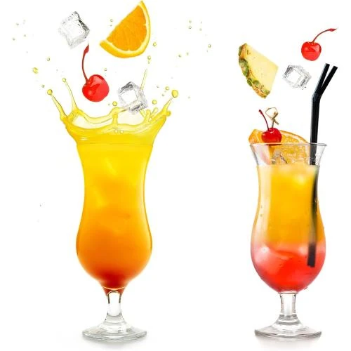 Détail de Topkapi Tiki Beach, Lot 6 Verres Cocktail Pina Colada