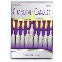 Cazenove 44 Bougies Traditionnelles Hanoucca, Blanc