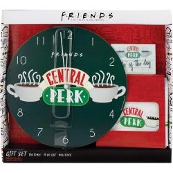 Coffret Cadeau Paladone Central Perk, Horloge, Serviette, Bloc Notes