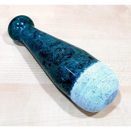 Détail de Kleo Pilon Mortier Vert, Outil Cuisine Essentiel