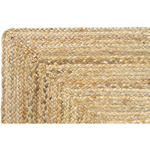 Présentation de Zoom sur Tapis Jute Naturel Hamid, Alhambra, Tressé à la Main