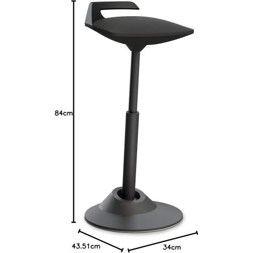 Zoom sur Chaise Ergonomique Station Debout, Réglable, Muvman