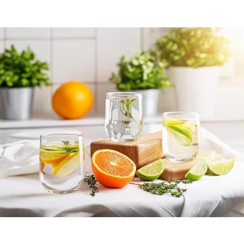 Détail de Verres à cocktail Krosno, lot de 6, lave-vaisselle
