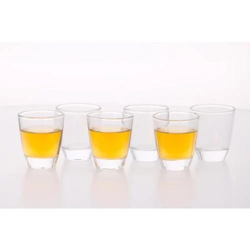 Verres à Shot Lot de 6, Digestif, Transparent, Lavables - Vue principale