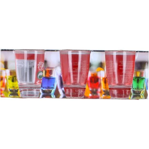 Détail de Verres à Shot Lot de 6, Digestif, Transparent, Lavables