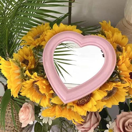 Zoom sur Miroirs cœur Wowagoga, décoration murale, set 2 pièces