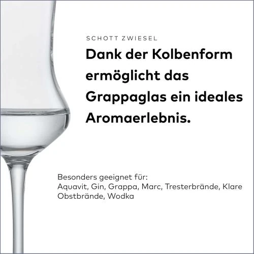 Zoom sur Verres à grappa, lot de 6, SCHOTT ZWIESEL, lave-vaisselle