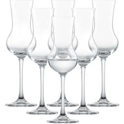 Verres à grappa, lot de 6, SCHOTT ZWIESEL, lave-vaisselle