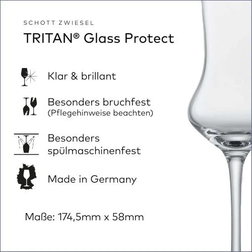 Détail de Verres à grappa, lot de 6, SCHOTT ZWIESEL, lave-vaisselle