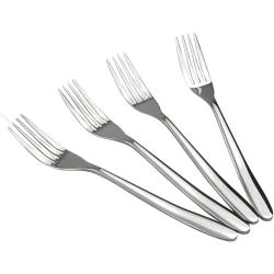Fourchettes à salade 12 pièces, acier inoxydable, Kekow