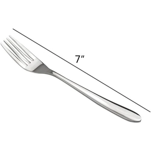 Zoom sur Fourchettes à salade 12 pièces, acier inoxydable, Kekow