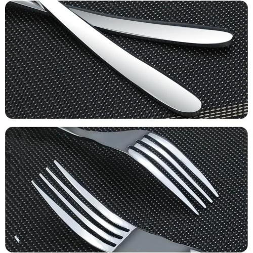 Détail de Fourchettes à salade 12 pièces, acier inoxydable, Kekow
