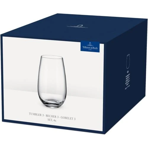 Détail de Gobelets Villeroy Boch, ensemble 4 pièces, cristallin