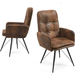 Chaises pivotantes B