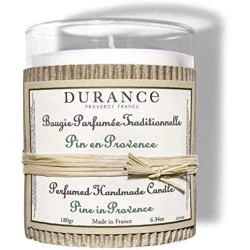 Bougie parfumée Ambre Précieux, Durance, senteur luxueuse