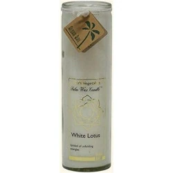 Bougie Aloha Bay Lotus Blanc, Équilibre Énergétique, 500 ml