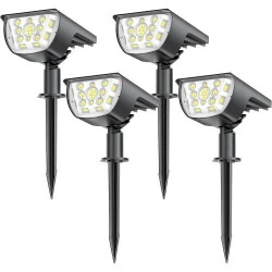 Lampe Solaire Extérieur Jardin SIGRILL, IP65, 33LED