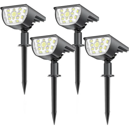 Lampe Solaire Extérieur Jardin SIGRILL, IP65, 33LED - Vue principale