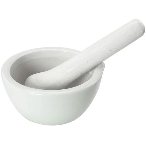 Mortier, pilon, porcelaine, mini, Ruiwaer, cuisine, blanc - Vue principale