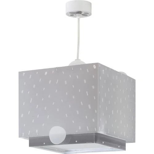 Détail de Lampe Suspension Enfant Little Teddy Ours Animaux Gris