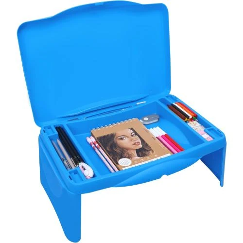 Bureau Pliable Portable BELLE VOUS, Table de Travail Rangement - Vue principale