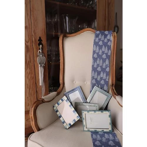 Zoom sur Cadre photo bois bleu ciel Natalini KT AZZURRO 10x15