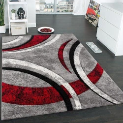 Tapis Design Moderne Paco Home avec Motifs Contours Mouchetés