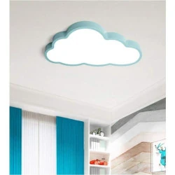 LIUNIAN Plafonnier Ultra Mince Nuages Créatifs 36W