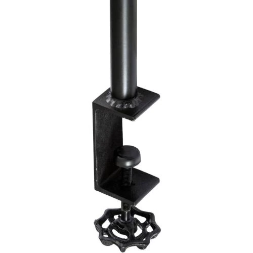 Zoom sur Barre Décorative Table Métal Noir 200 cm Atmosphera