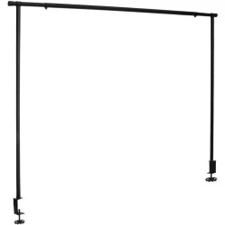 Barre Décorative Table Métal Noir 200 cm Atmosphera