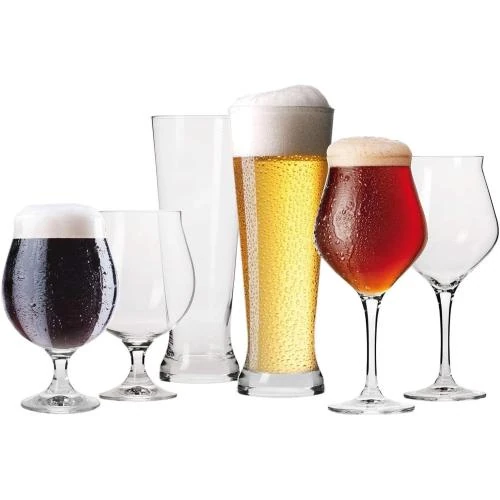 Krosno Verres à Bière Craft, Lot 6, Coffret Dégustation - Vue principale