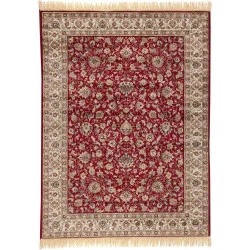 Tapis Farshian Hereke Rouge, Qualité Artisanale